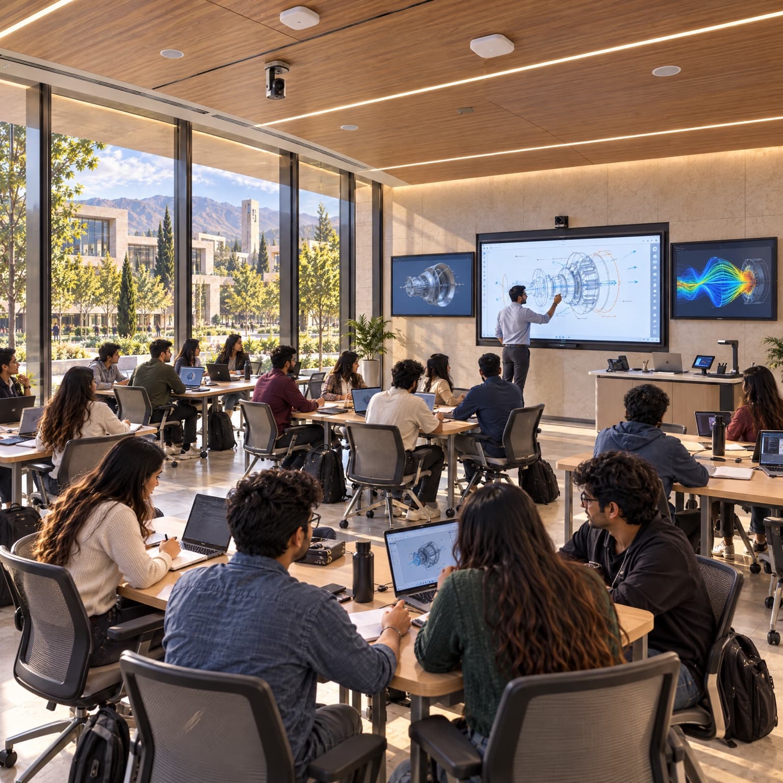 Connected digital classroom
